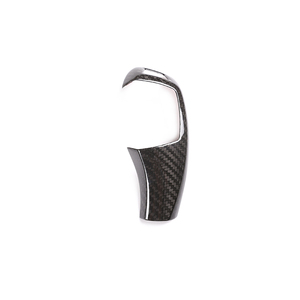 Couvre-levier <span class=keywords><strong>de</strong></span> vitesses <span class=keywords><strong>de</strong></span> la console centrale pour BMW E60 E70 E71 2008-2013 Série 5 X5X6 en fibre <span class=keywords><strong>de</strong></span> carbone véritable, léger et luxueux - Product Image 5