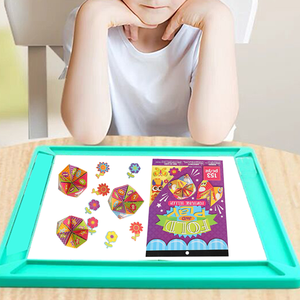 En gros, Kit d'activités DIY pour enfants : <span class=keywords><strong>Livre</strong></span> d'activités avec autocollants pliables et image principale du Scène <span class=keywords><strong>de</strong></span> la Nativité <span class=keywords><strong>de</strong></span> Jésus, et ensemble <span class=keywords><strong>de</strong></span> créations en papier 3D - Product Image 2