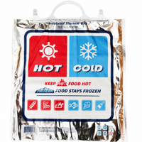 Sac isotherme pour courses, isolation thermique, feuille d'aluminium réfléchissante, portable et pliable, pour les courses, les pique-niques, les fruits
