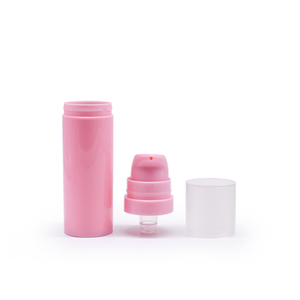 Mini Botella Cosmética Redonda Vacía de 10 ml, Negra, Rosa y Azul, con Bomba Dosificadora, para Lociones, con Impresión en la Superficie, Más Vendida - Product Image 6