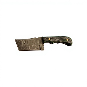 Cuchillo de Supervivencia y Caza de Hoja Fija Mini, Hecho a Mano, de Alta Calidad, con Acero de Damasco Industrial, Punta Caída, Mango de Resina OEM - Product Image 2