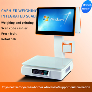 Scals-báscula de pesaje para impresora, máquina de pesaje de frutas, digital, Monitor de Peso Seca, Terminal de sistema POS - Product Image 2