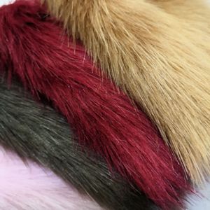 <span class=keywords><strong>Pelo</strong></span> <span class=keywords><strong>largo</strong></span> <span class=keywords><strong>de</strong></span> 40-50mm <span class=keywords><strong>de</strong></span> longitud, 80% acrílico, 20% poliéster, tejido <span class=keywords><strong>de</strong></span> piel artificial para ropa, venta al por mayor - Product Image 5