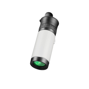 Telescopio Monocular 8x30 de Enfoque Manual, de Plástico, para Uso Científico en Exteriores, Uso Civil, Desmontable y Ensamblable, Blanco y Negro - Product Image 2