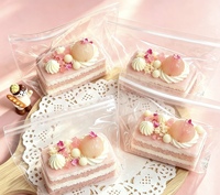 Jouet Squishy en Silicone de Qualité Alimentaire à Remontée Lente, Gâteau à la Crème de Fraise Mochi, Jouet à Presser Anti-Stress pour la Relaxation des Mains