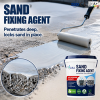 Agent de fixation du sable en acrylique écologique Blue Kingfisherv - Revêtement liquide pour la rénovation des vieilles maisons et la restauration des mines