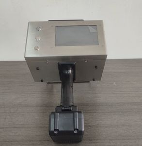 Máquina de Codificación Portátil de 120*30MM, Tipo Escritura Metálica, Estructura de Acero, para Marcar Cilindros, Numerar, Grabar, Etiquetar con Batería - Product Image 5