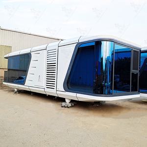 Cafetería Contenedor de Estilo Minimalista, Cápsula Espacial para Acampar, Casa Móvil, Cabaña en un Punto Turístico, Vino Estrellado... - Product Image 1