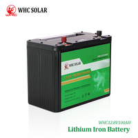 Whc batterie solaire 48V 100ah 200ah 300ah 5kw 10kw 15kw 24V 48v batteries lithium-ion stockage d'énergie batterie solaire
