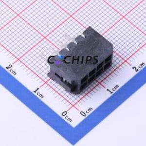 X3025WRS-2x04E-LPSW Wire-to-Board Pin Header SMD,P=3mm,Horizontal Mount Connector 2x4P 3mm Horizontal Mount 8P - Product Image 1