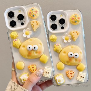 3D pho mát trường hợp điện thoại cho iPhones 15 Pro Max 16 Pro Max 17 phụ kiện điện thoại cho Iphone 17 Pro Max trường hợp Kawaii trường hợp điện thoại di động - Product Image 1