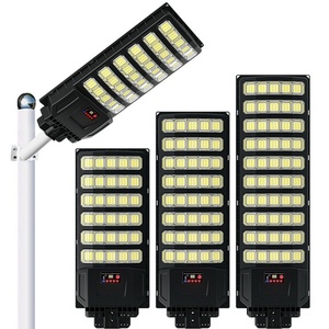 Lampadaires solaires 600W 800W 1000W à détection de mouvement et télécommande, allumage automatique du crépuscule à l'aube, pour jardin, entrée, garage, porche - Vente chaude - Product Image 5
