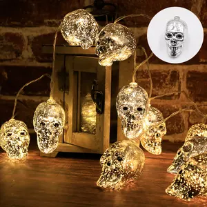 Halloween sọ Halloween đèn mới sọ chuỗi đèn pin-powered kỳ nghỉ trong nhà ngoài trời Halloween trang trí