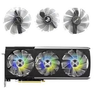 Ventilador de GPU ARGB CF1015H12D CF9010H12D RX5700 original y nuevo para tarjeta gráfica <span class=keywords><strong>Sapphire</strong></span> <span class=keywords><strong>RX</strong></span> <span class=keywords><strong>5700</strong></span> <span class=keywords><strong>XT</strong></span> 8GB <span class=keywords><strong>NITRO</strong></span>+ Special Edition. - Product Image 1