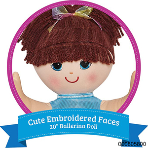 Poupées de ballet en peluche rose de 36 pouces pour filles, jouet modèle pour filles - Product Image 4