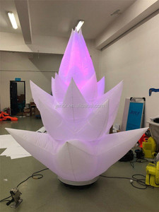 Illuminazione a Led albero gonfiabile fiore gonfiabile con base soffiatore per la decorazione di eventi notturni - Product Image 5