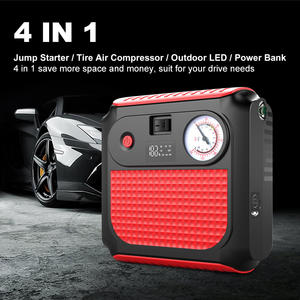 Populaire quatre en un démarreur de saut de <span class=keywords><strong>voiture</strong></span> 16800mAh pompe à Air compresseur <span class=keywords><strong>batterie</strong></span> externe 12V Auto <span class=keywords><strong>batterie</strong></span> <span class=keywords><strong>Booster</strong></span> 150PSI gonfleur de pneu - Product Image 3