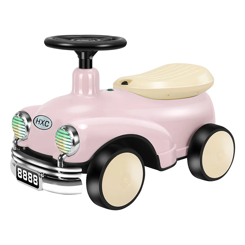 Multi Color Drive Nieuwste Model Mucial Elektrische 4-wiel Baby Swing Auto Kinderen Push Cars