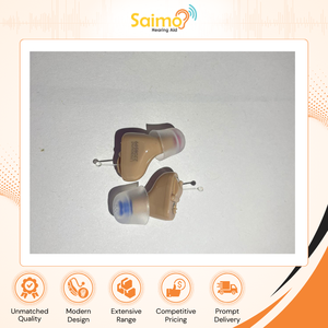 เครื่องช่วยฟังแบบอนาล็อกลดราคาพิเศษ  เป็นมิตรต่อสิ่งแวดล้อม เทคโนโลยีขั้นสูง ใช้งานได้จริง ใส่ได้ทันที รุ่น CIC สำหรับผู้มีปัญหาการได้ยินระดับเล็กน้อยถึงปานกลาง - Product Image 6