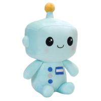 Meistverkauftes PP-Baumwoll-Gefülltes Roboter-Plüschtier Anpassbare Roboter-Plüschtiere Niedliche Sitzende Haltung Plüsch-Roboter-Spielzeug