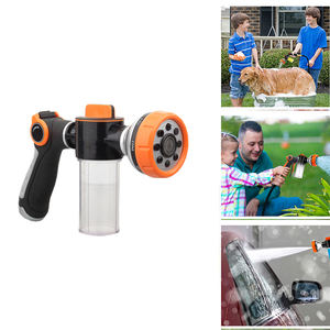 Fabriek Tuinpistool Pijp Schuim Water Hanalogue Interconnectsose Ncable Water Nozzles Brandweerman Wassen Zeep Auto Wassen <span class=keywords><strong>Spray</strong></span> Metaal - Product Image 5