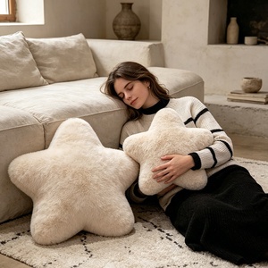 Multiple Uses 30-50cm Cute Soft Plush Children Sleeping Sofa Home Decor Kids Adults Gift <strong>Star</strong> Velvet Pillow <strong>Cushion</strong> - Product Image 5