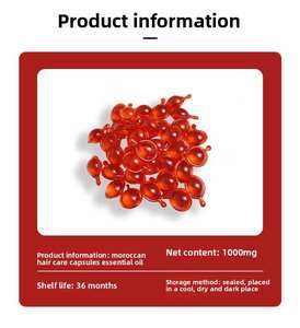 Capsule Vitaminée pour Cheveux Bio Soin Capsules Sérum Huile Essentielle avec Vitamine A E C B5 - Product Image 3