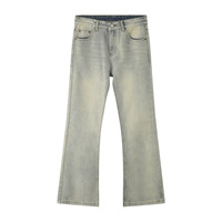 XMAMLON Nouveauté Grande Vente OEM Jean Denim Évasé Original Coupe Boot Cut Style Hip Hop Streetwear de Créateur Haute Qualité pour Hommes