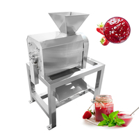 Industriële fruitpers voor sinaasappels, gember, appels, mango's, citroenen, ananas en cashewnoten.