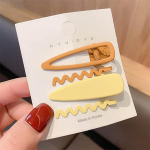 2024 été belle douce 4 pièces/<span class=keywords><strong>ensemble</strong></span> mignon filles canard pince cheveux accessoires peinture BB épingles à cheveux alliage métal enfant pince à cheveux <span class=keywords><strong>ensemble</strong></span> - Product Image 5