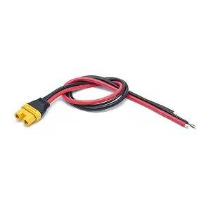 Conectores AMASS AS150 macho fêmea com cabo de silicone 8AWG/24AWG 35cm 55cm