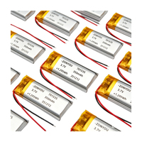 Batteries Li-Poly 3,7 V 350 mAh certifiées KC UL1642 701535 en gros, cellules en pochette avec 500 cycles pour station de batterie externe rechargeable
