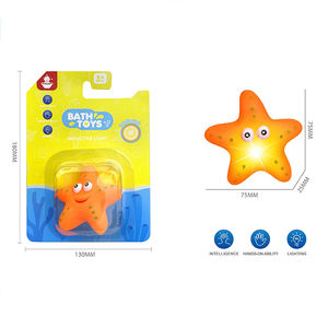 Juguete de baño para niños Tiburón de goma con luz Juego de agua para niños Juguetes - Product Image 5