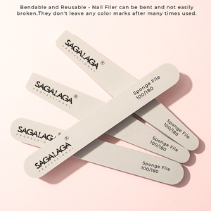 Bloc polissoir professionnel pour <span class=keywords><strong>ongles</strong></span>, éponge polissoir pour <span class=keywords><strong>ongles</strong></span> naturels et acryliques, finition brillante et élimination des bosses - Product Image 5