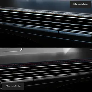 <strong>Car</strong> Leather Interior Universal Decoration Strip for Instrument Center Console Door Gap Seal Modification <strong>Accessories</strong> - Product Image 2