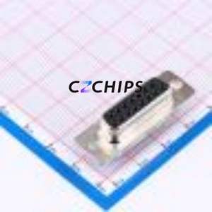 DA-15SF-N D-Sub/VGA Connector Connector ( Gender: Female )( Total Number of PINs: 15P )( Mounting Type: Panel Mount ) - Product Image 1