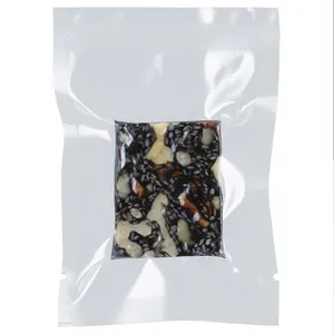 Customized Polyethylene Nylon PE Food Vacuum Bag Plastic Heat Sealed Storage Frozen Fish And Shrimp Bag