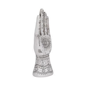 Statuetta in resina a forma di mano con simboli artistici, decorazione per casa, ufficio, bagno, soggiorno, espositore da scaffale - Product Image 2