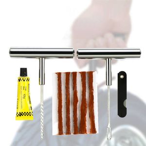 Kompaktes Reifen reparatur set Hochleistungs-Reifenstecker-Kit für Flachreifen-Pannen reparatur Reifen-Patch-Kit für Autos, Autos und Motorräder - Product Image 2