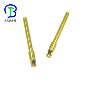 Single head conductive probe customized by Chinese Factory stainless steel spring needle pogo pin test thimble