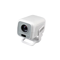 Meilleur projecteur intelligent portable 4K pour extérieur avec autofocus et correction trapézoïdale, 1920x1080P, 280 ANSI, WiFi 6, Android 14, LCD, pour la maison et la duplication d'écran de téléphone