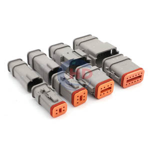 自動車端子電気ハウジングコネクタ配線ピグテールソケットケーブルプラグDT06-2S-E008 DT04-2P-E008 - Product Image 4