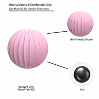 CZFIT Ensemble de balles de massage portables en EVA unisexe pour le yoga, la libération myofasciale, les points de déclenchement, la thérapie des tissus profonds, les nœuds musculaires et plantaires
