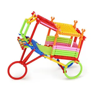 Children's Educational Toys Puzzle Toy Children Assembled Educational Toys Plastic Building Blocks Smart Sticks