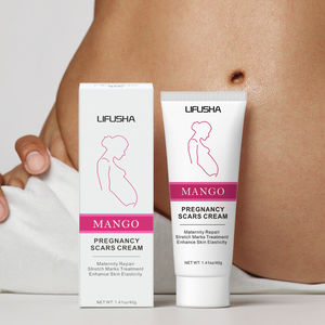 Crème corporelle <span class=keywords><strong>anti</strong></span>-vergetures à la mangue 40g, crème biologique pour la récupération post-partum, élimination des vergetures, crème pour femmes enceintes - Product Image 6