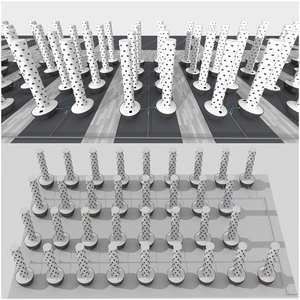 Lyine nhà kính trang trại thủy canh tháp ngang dọc tháp thủy canh cho Bắp cải phát triển - Product Image 2