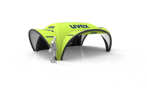 Tentes <span class=keywords><strong>dôme</strong></span> gonflables à impression personnalisée, auvent <span class=keywords><strong>de</strong></span> belvédère gonflable pour exposition commerciale, course automobile, événement sportif en plein air - Product Image 3