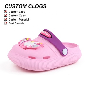 OLICOM Sabots et sandales à enfiler classiques pour tout-petits filles et garçons, chaussures aquatiques mignonnes pour jardin, douche, plage, <span class=keywords><strong>piscine</strong></span> et natation - Product Image 1