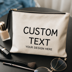 Certified Factory Simple Style Printing Logo <b>Make</b> <b>Up</b> <b>Bag</b> Cannvas Custom Brand Logo Cosmetics <b>Bag</b> - Product Image 4