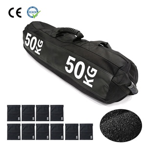 VIGFIT 50KG Sacco di Sabbia da Competizione per Esercizi, Power Sandbag Ultimate, Sacco di Sabbia <span class=keywords><strong>Fitness</strong></span> con 7 Maniglie, Heavy Duty per Allenamento - Product Image 1